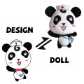 Hot Selling Cute Stuffed Animal Plush Toy Keychain